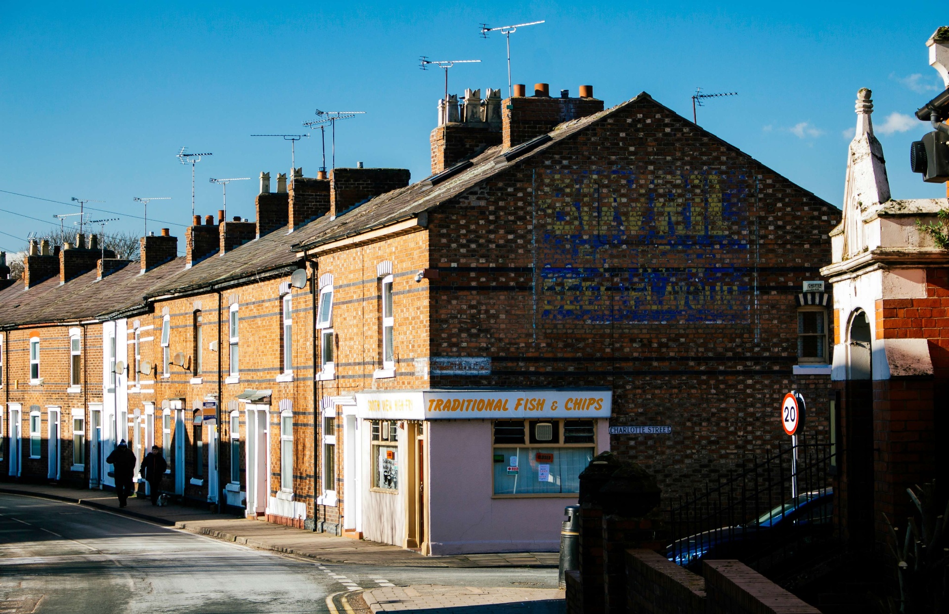 Traditional Yorkshire terraced houses